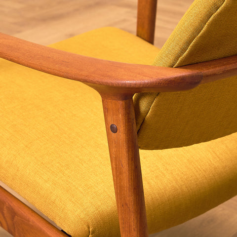 Swedish armchair "Ascot" by Folke Ohlsson for Dux