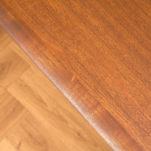 Danish dining table in teak