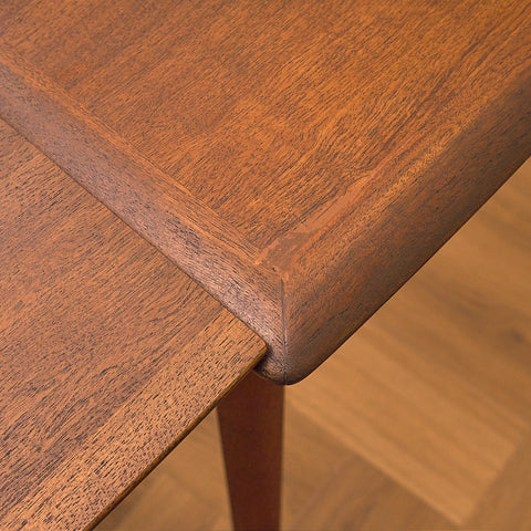 Danish dining table in teak