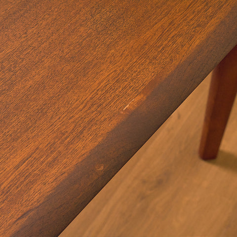 Danish dining table in teak