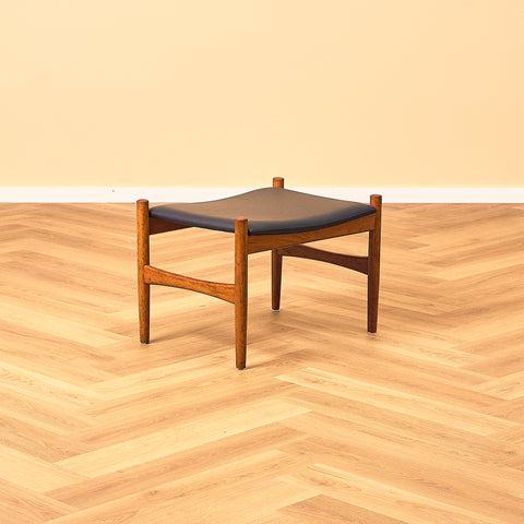 Danish stool in teak by Spottrup Møbler