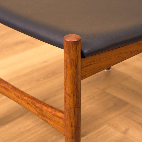 Danish stool in teak by Spottrup Møbler