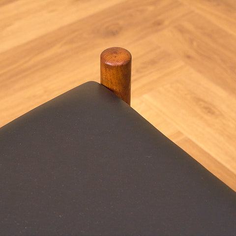 Danish stool in teak by Spottrup Møbler