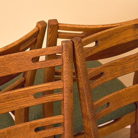 Farstrup Oak Dining Chair, Model 219