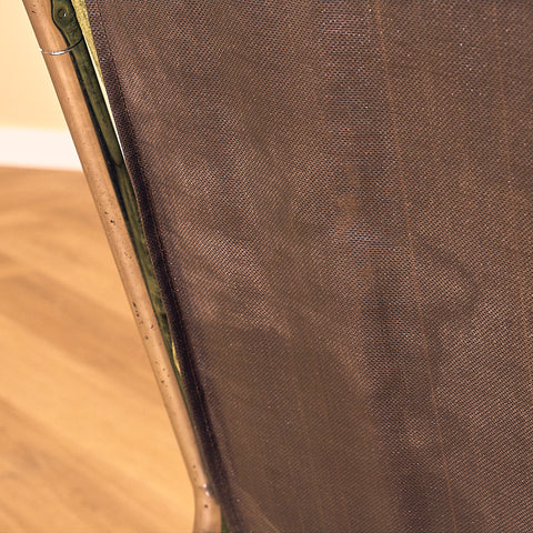 Mid-century armchair in chrome by Peter Hoyte