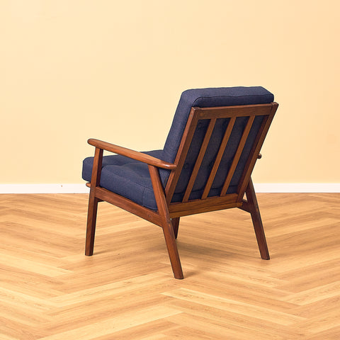 Danish armchair in walnut