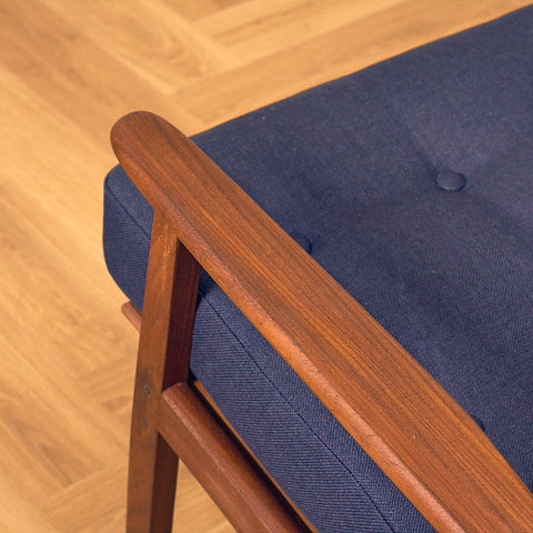Danish armchair in walnut