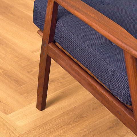 Danish armchair in walnut