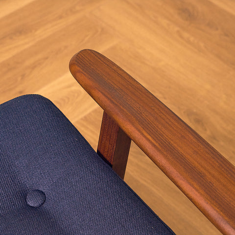 Danish armchair in walnut