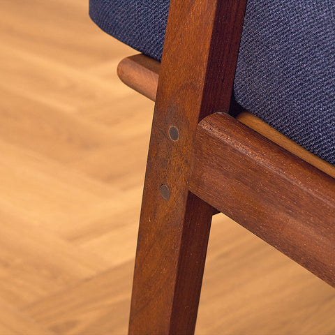 Danish armchair in walnut