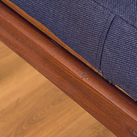 Danish armchair in walnut