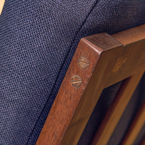 Danish armchair in walnut