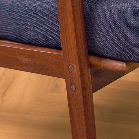 Danish armchair in walnut