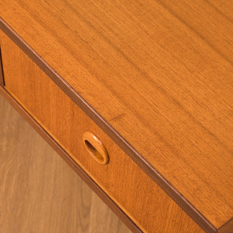 Swedish sideboard / TV-bench in teak and beech