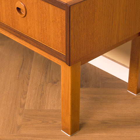 Swedish sideboard / TV-bench in teak and beech