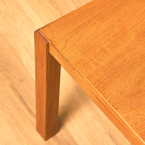 Swedish side table / TV-bench in teak