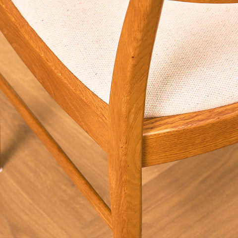 Swedish dining chairs in oak