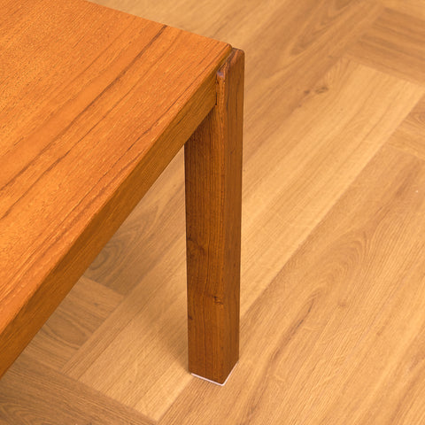 Swedish side table / TV-bench in teak
