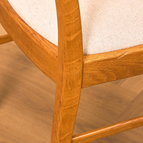 Swedish dining chairs in oak
