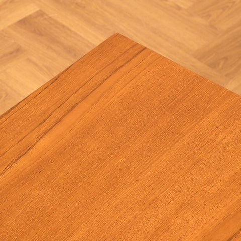 Swedish side table / TV-bench in teak