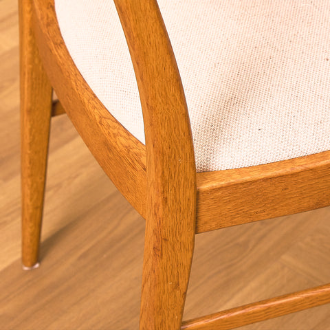 Swedish dining chairs in oak