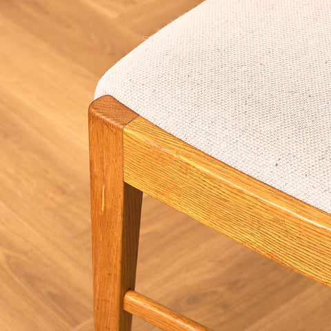 Swedish dining chairs in oak
