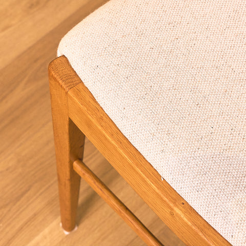Swedish dining chairs in oak