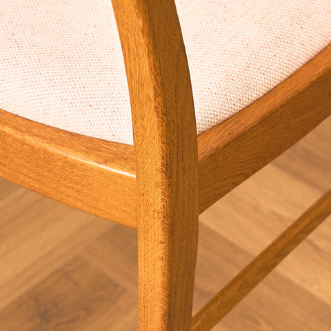 Swedish dining chairs in oak