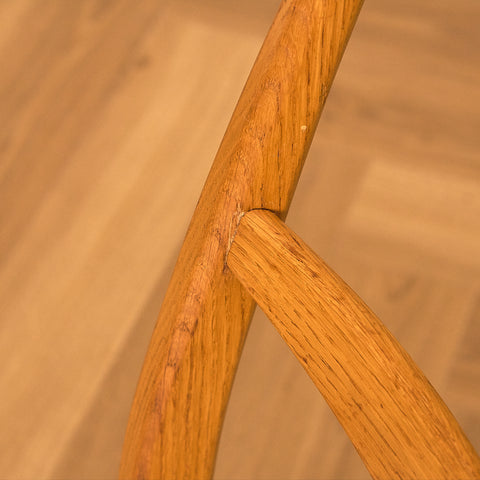 Swedish dining chairs in oak