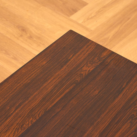 Danish side table in Santos rosewood