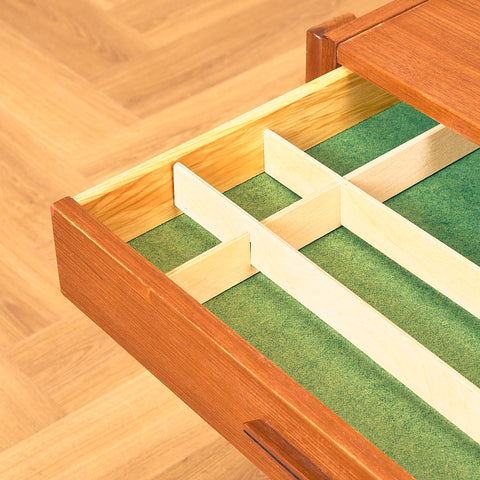 Danish side table in teak