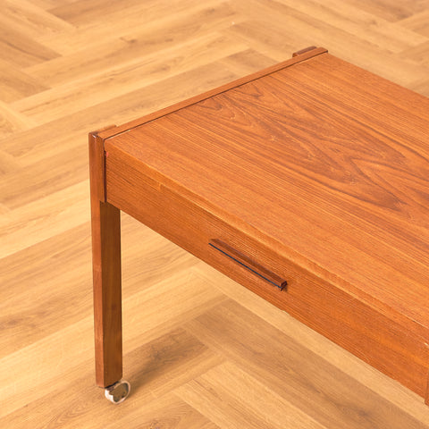 Danish side table in teak
