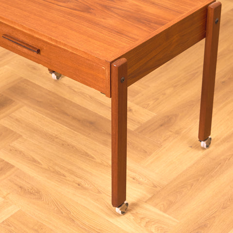 Danish side table in teak