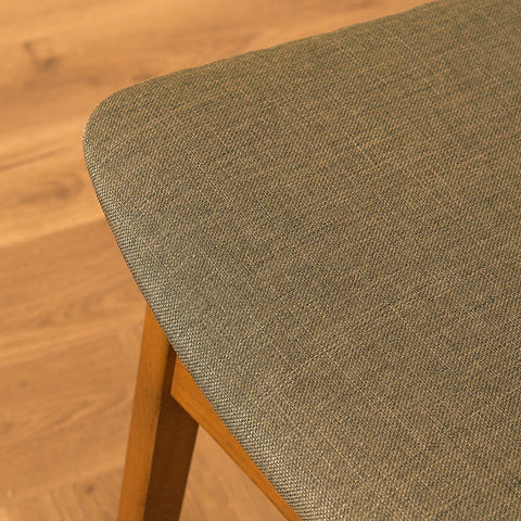 Danish dining chairs in teak and beech