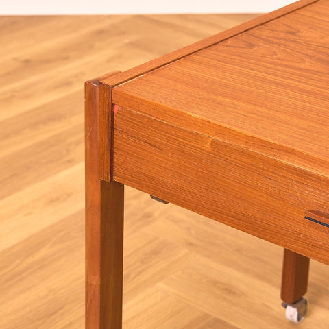 Danish side table in teak