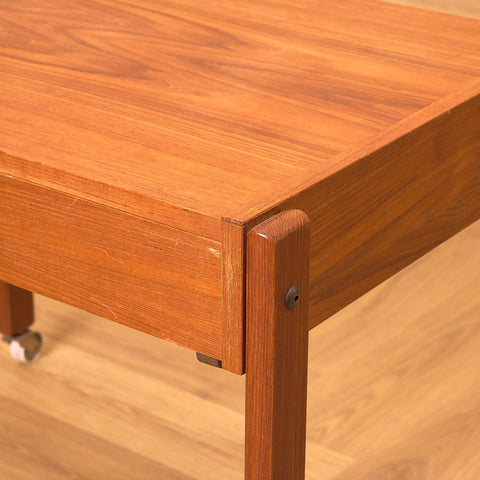 Danish side table in teak