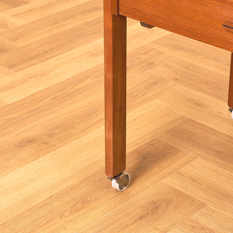 Danish side table in teak