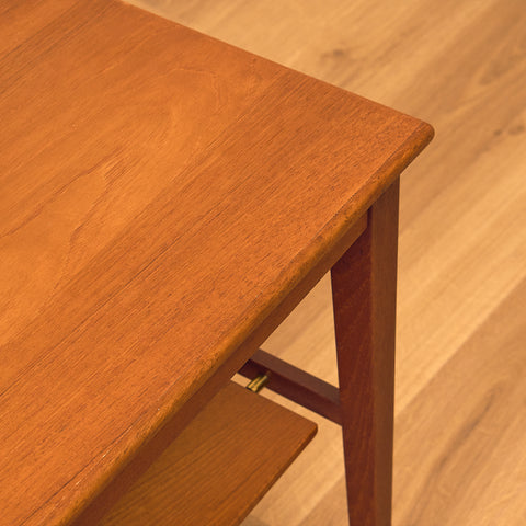 Swedish serving trolley in teak