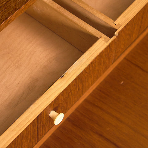 Swedish bookshelf in teak
