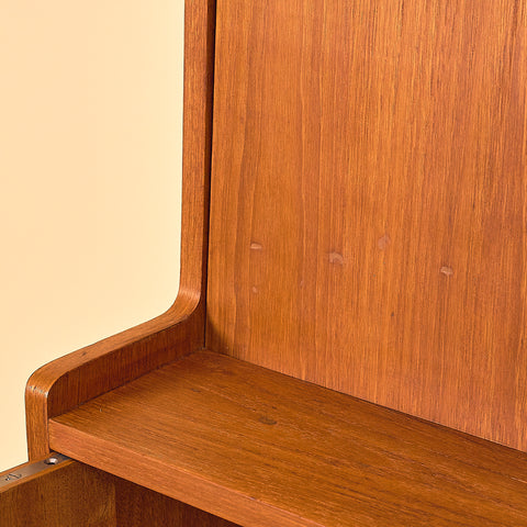 Swedish bookshelf in teak