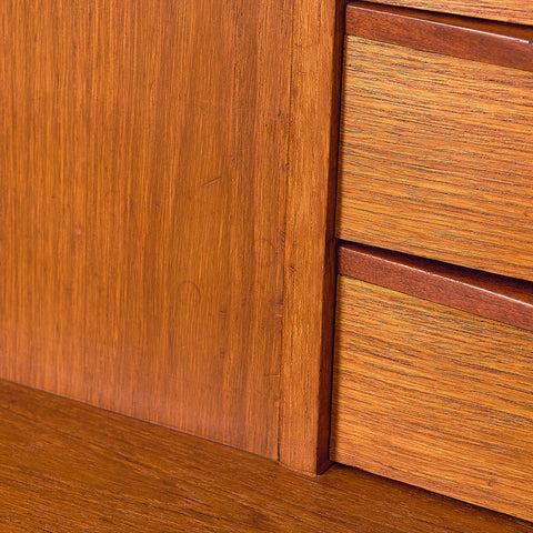 Swedish bookshelf in teak