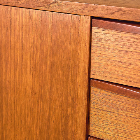 Swedish bookshelf in teak