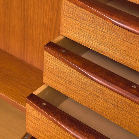 Swedish bookshelf in teak