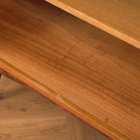 Swedish bookshelf in teak