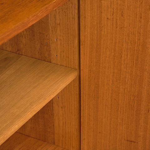 Swedish bookshelf in teak