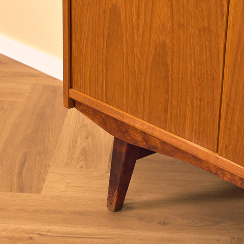 Swedish bookshelf in teak