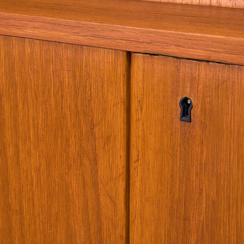 Swedish bookshelf in teak