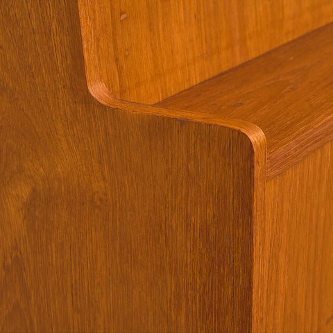 Swedish bookshelf in teak