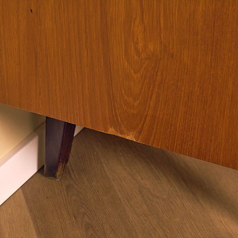 Swedish bookshelf in teak