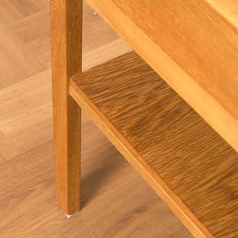 Swedish bedside tables in oak